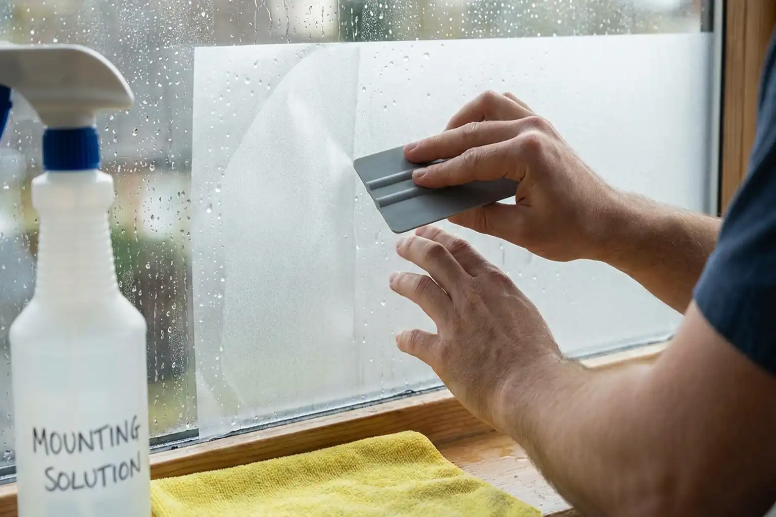 Adhäsionsfolie Fenster – Bild 2