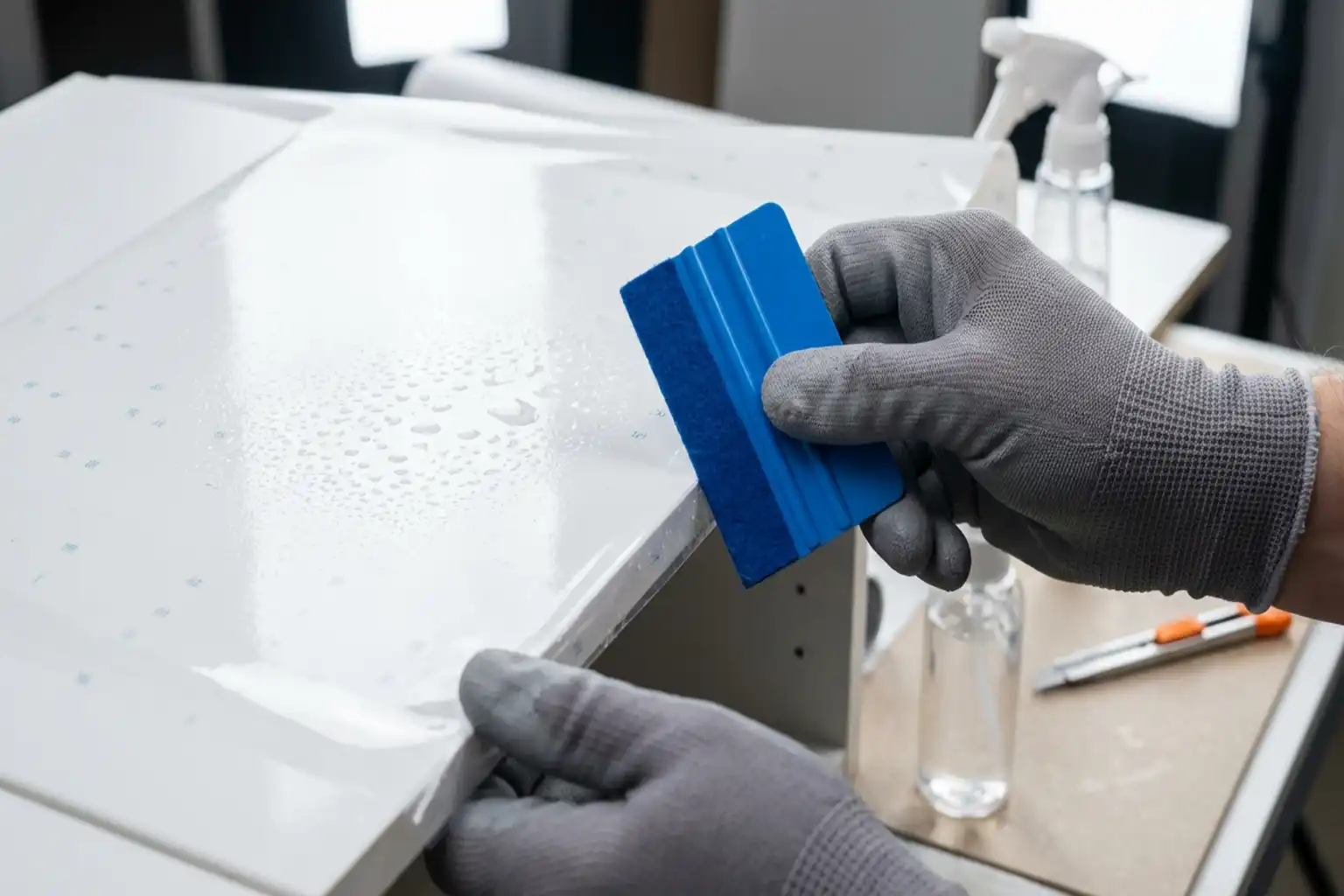 Möbelfolie Küche – Bild 2