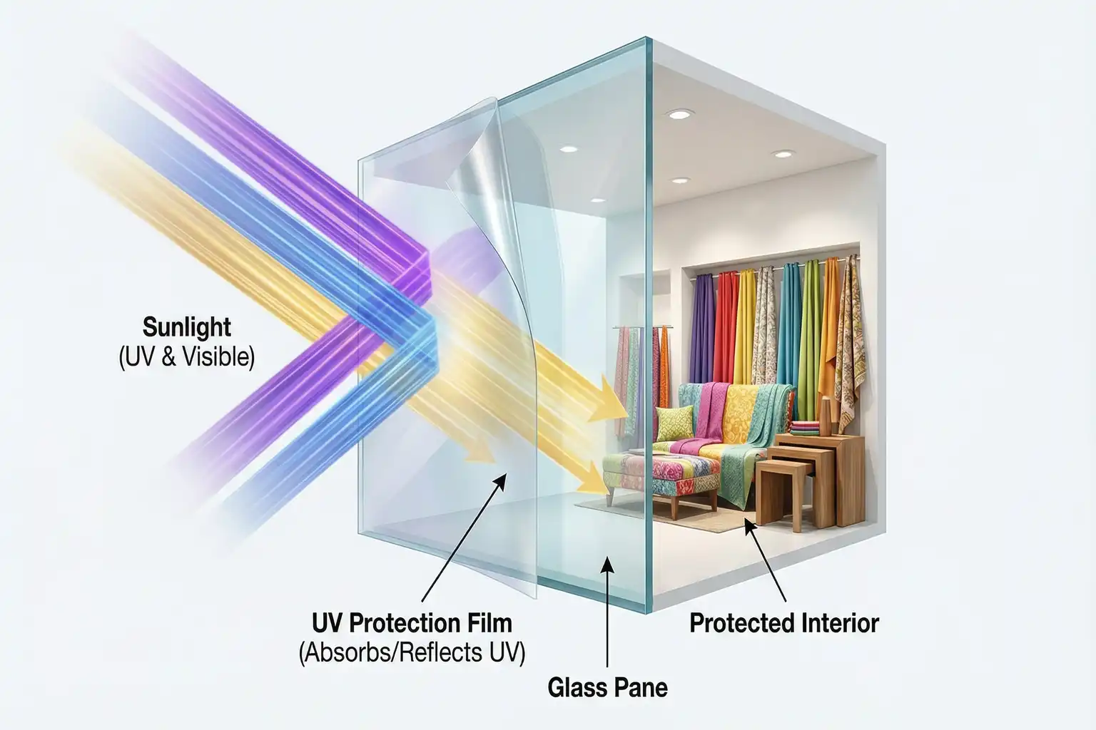 Schaufenster Vor Uv Licht Schützen – Bild 2