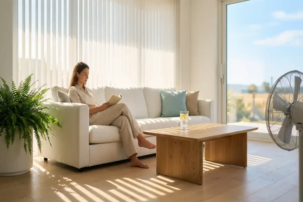 Tipps Gegen Hitze in der Wohnung Beitragsbild