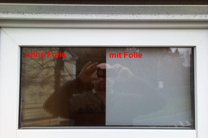 Milchglasfolie Opak Weiß innen Bild5