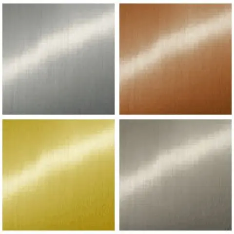 Metall-Effekt-Folie CA23 glänzend & gebürstet