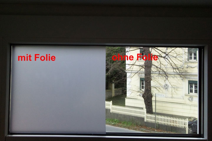 Milchglasfolie Opak Grau Bild4