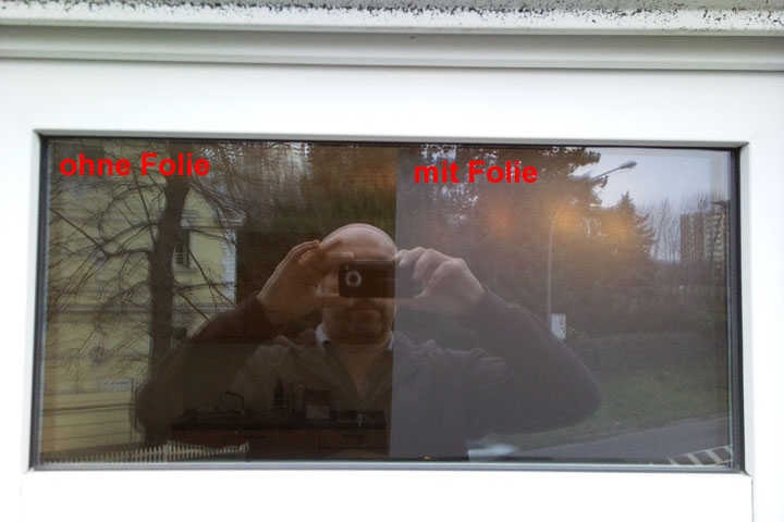 Milchglasfolie Opak Grau Bild5