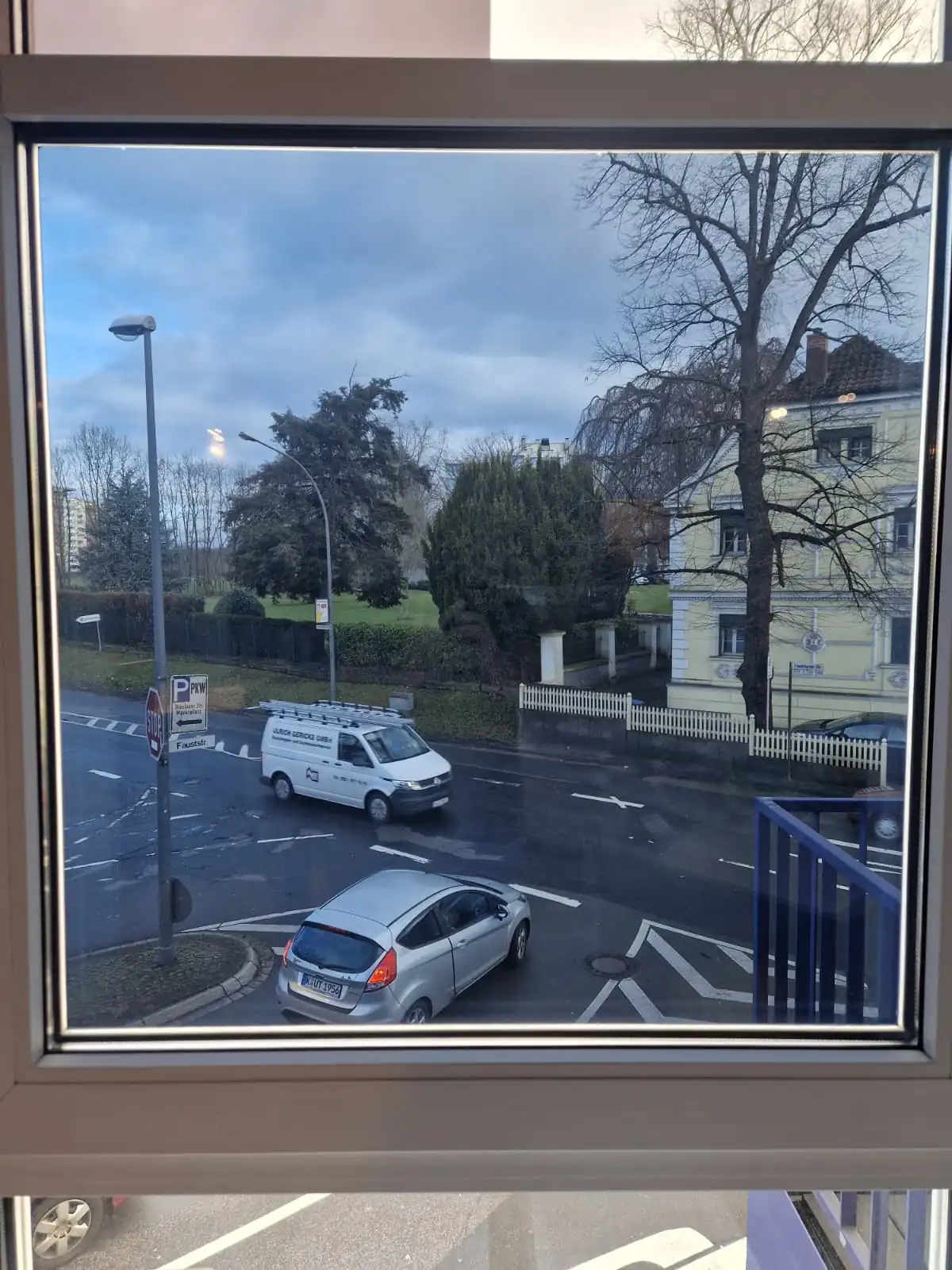 Spiegelfolie Innenansicht - freie Sicht nach draußen